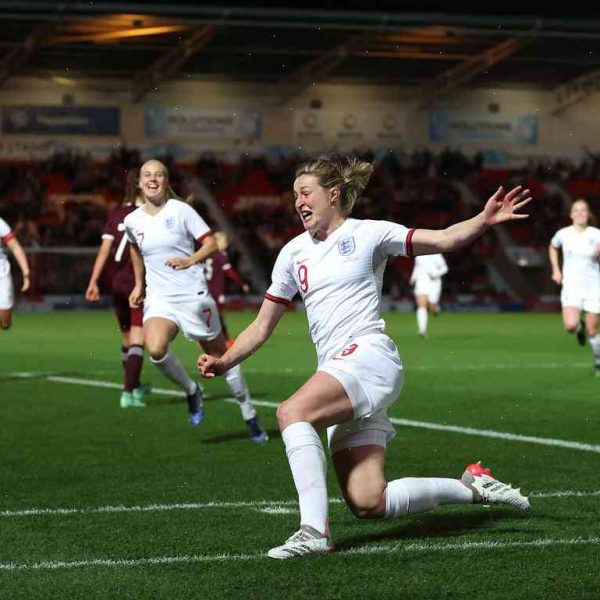 England’s women coast to victory with a new record goal, Ellen White