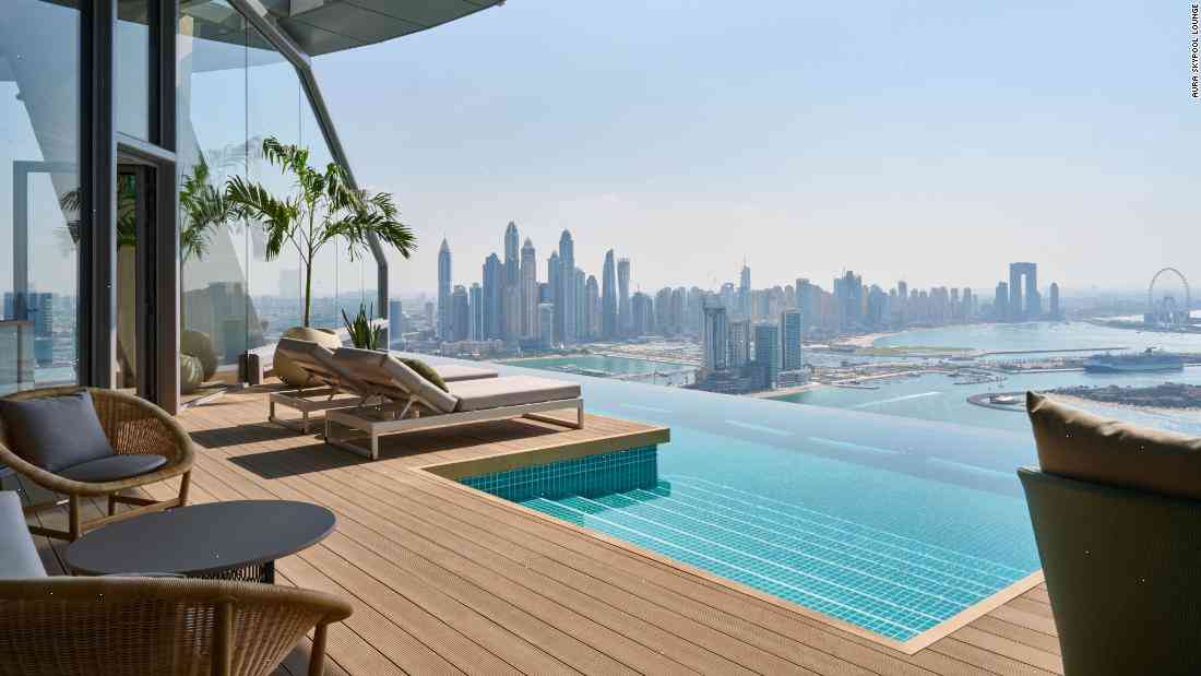 Dubai unveils world's largest and longest infinity swimming pool